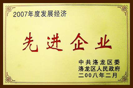 發(fā)展經(jīng)濟先進企業(yè)